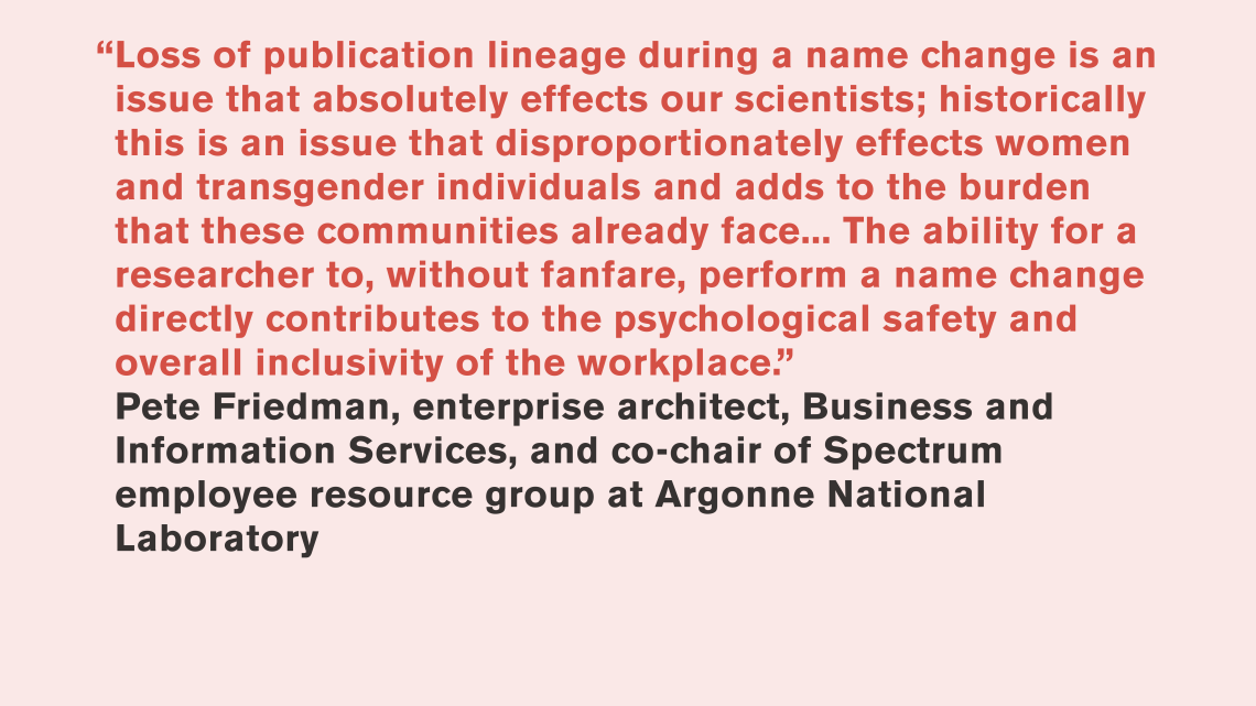 Pete Friedman, Argonne National Laboratory
