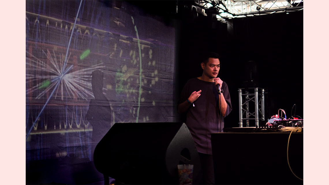 Larry Lee presenting 