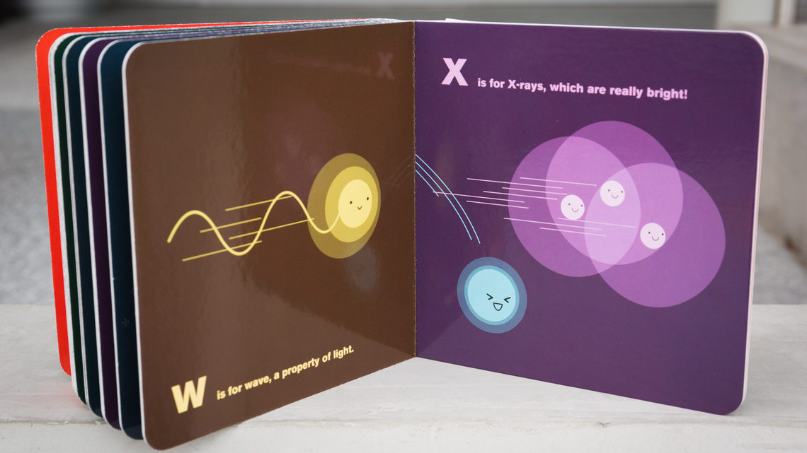 ABC's of particle physics W&X spread 
