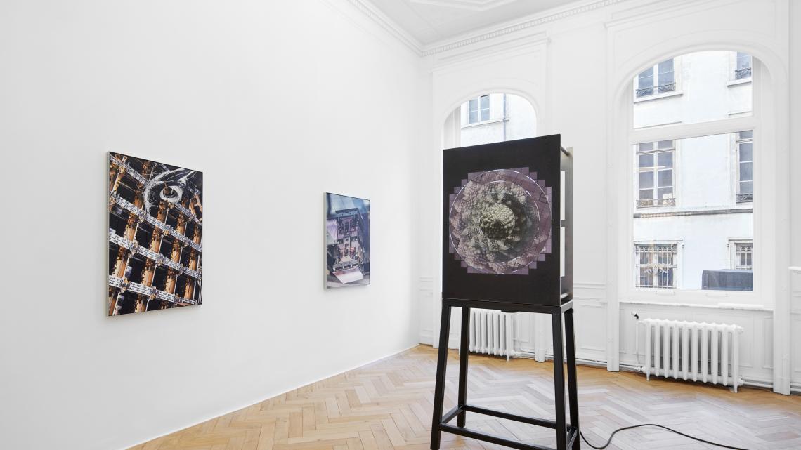 Photograph of an art gallery