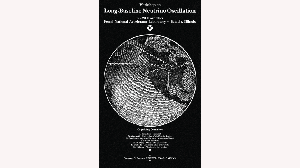Poster: Gonzales designed posters for many events, including colloquia, symposia and workshops.