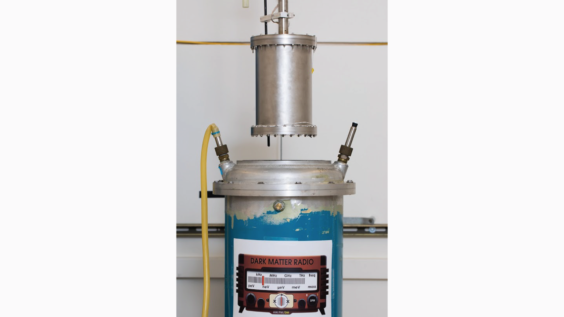 Photograph of dark matter radio
