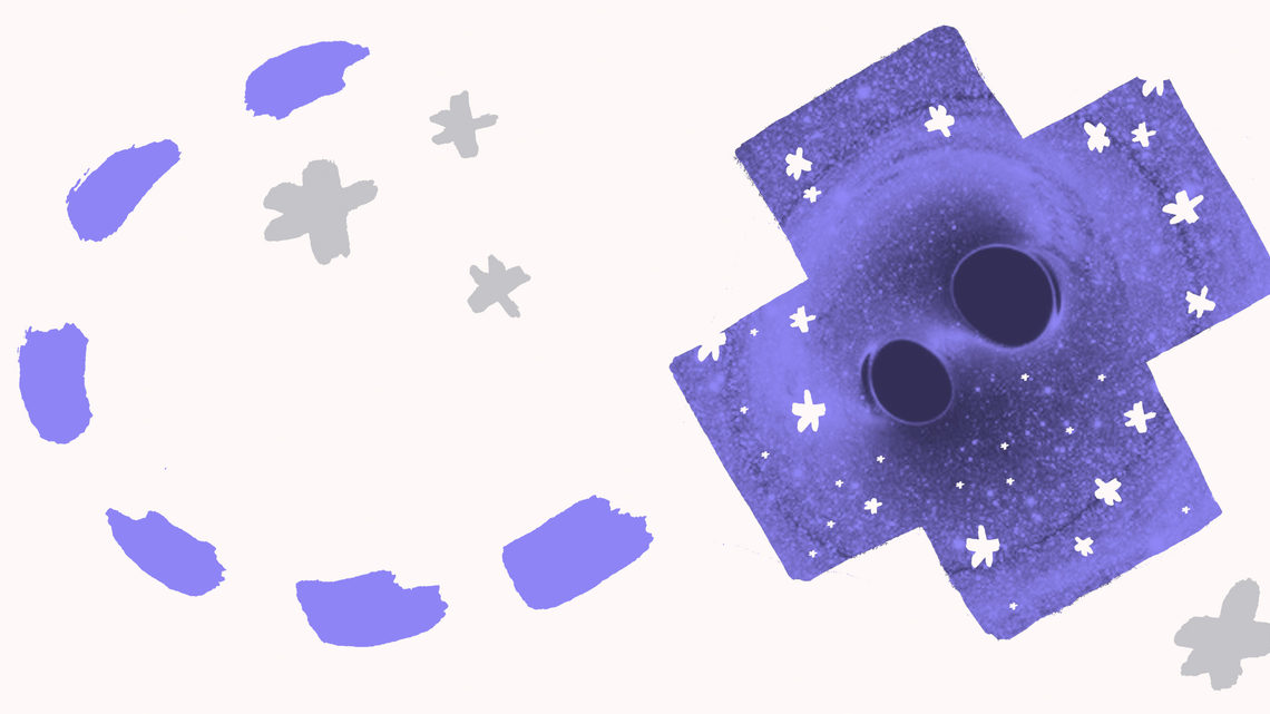 Illustration of following LIGO’s treasure maps
