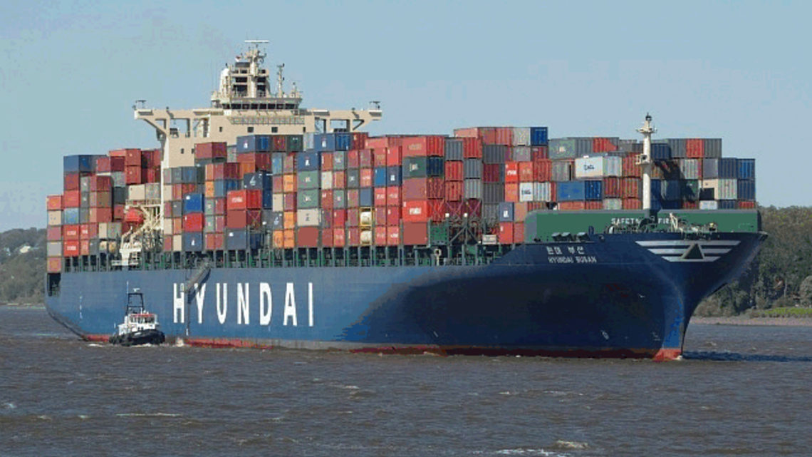 Container ship