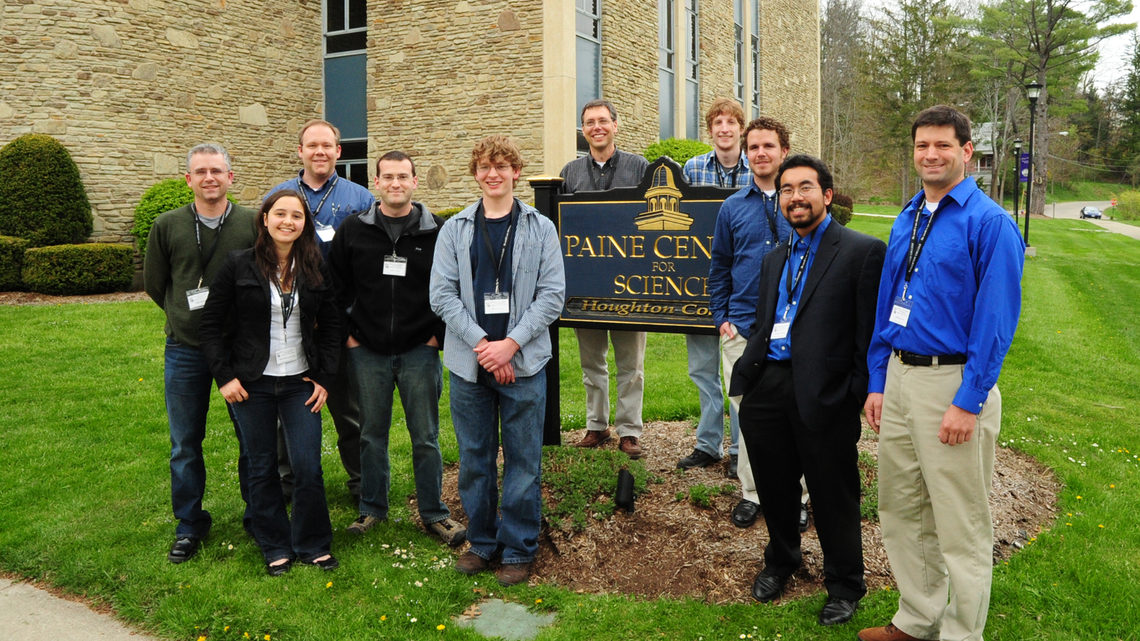 A group photo of conference attendees