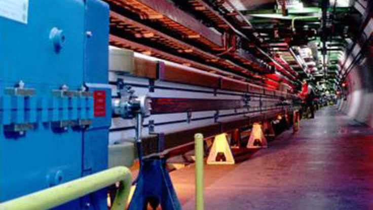 Photo of the Large Electron-Positron Collider
