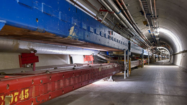Photo of the Tevatron