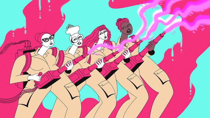 Woman ghostbusters