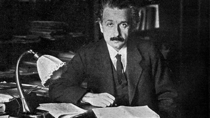 Photo of young Einstein