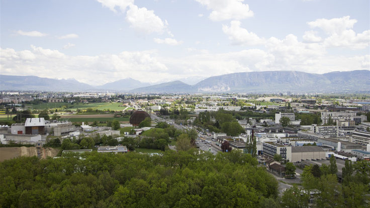 Photo of CERN campus