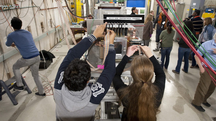 Photo of Fermilab Test Beam