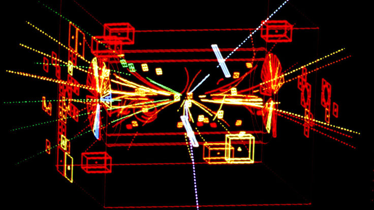 Image of early Z boson