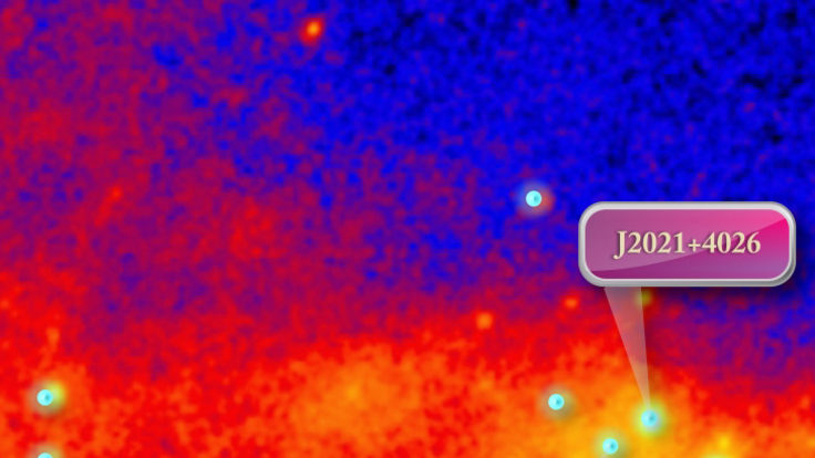 Image of gamma-ray-only pulsar