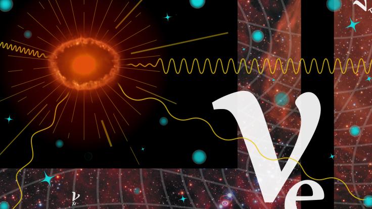 Conceptual illustration of a supernova