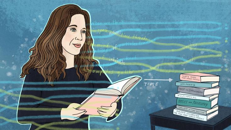 Illustration of Amy Catanzano