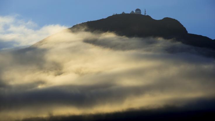 Cerro Tololo Inter-American Observatory above the clouds