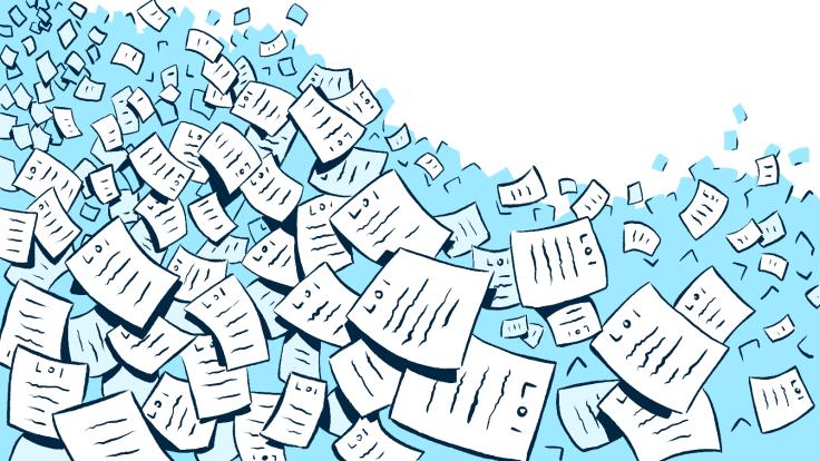 Illustration of an avalanche of LOIs