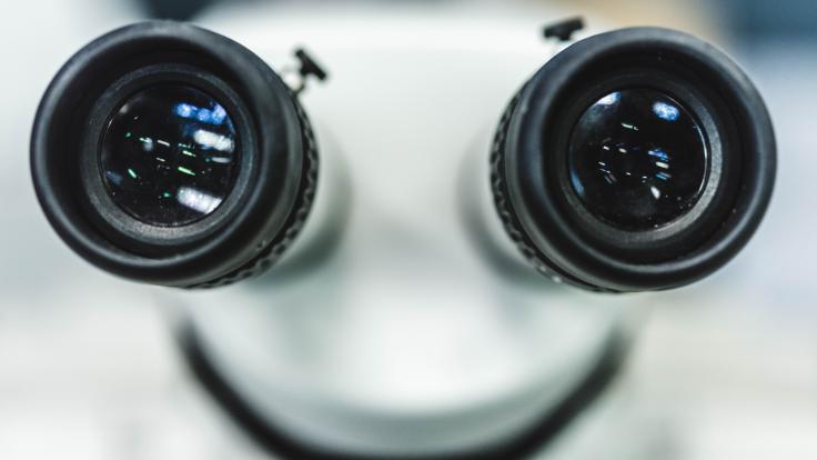 The Smiley Microscope by Sam Tse