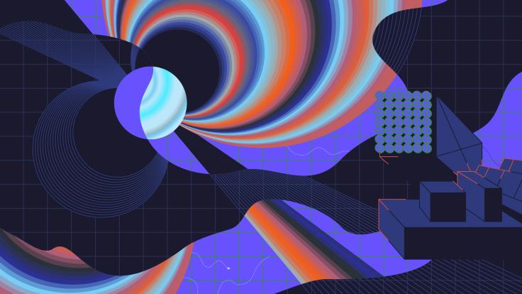 Illustration of a neutron star
