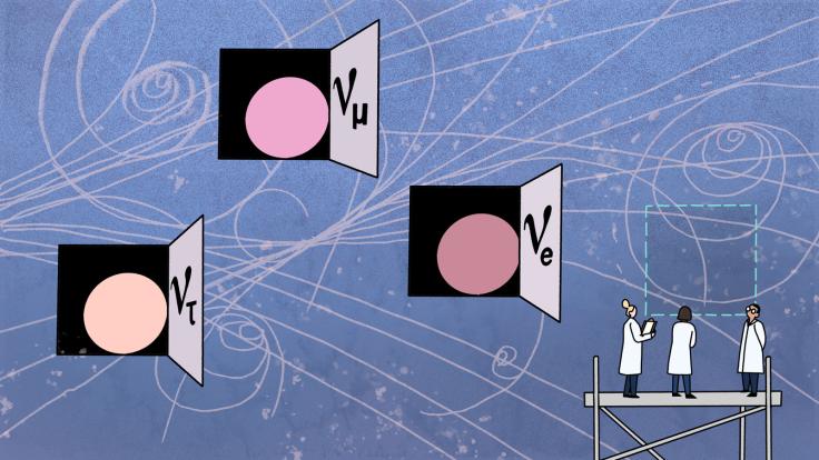 Illustration: Neutrinos revealed in particle physics advent calendar with scientists eyeing another possibility