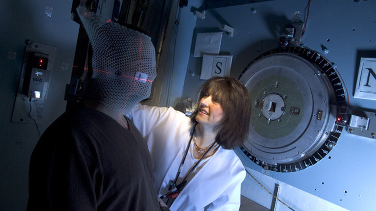 Photo of Neutron therapy patient