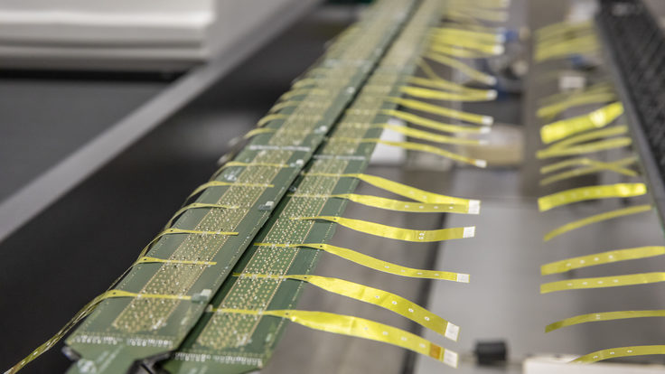 Silicon chip components
