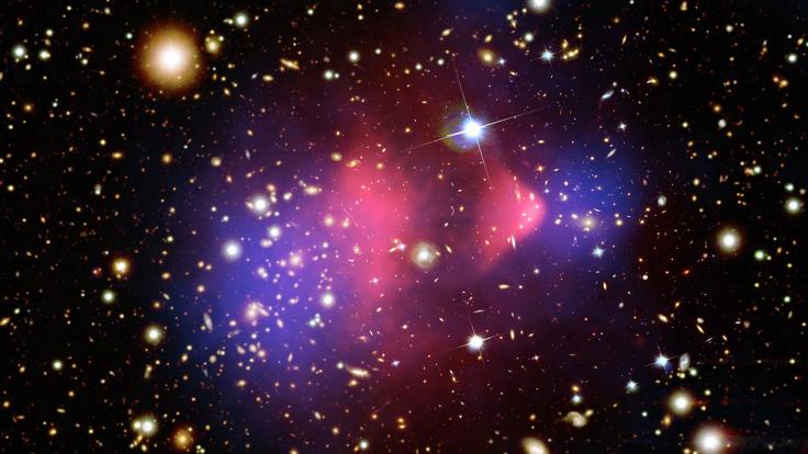 Photo of bullet cluster