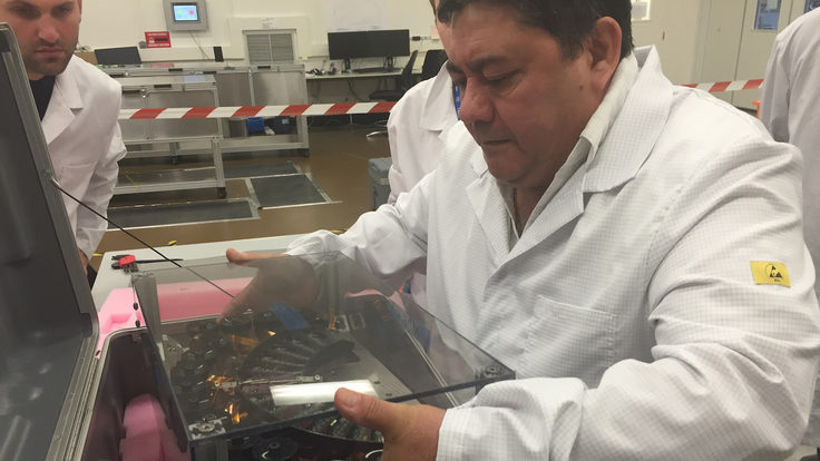 Photo of scientist in laboratory 