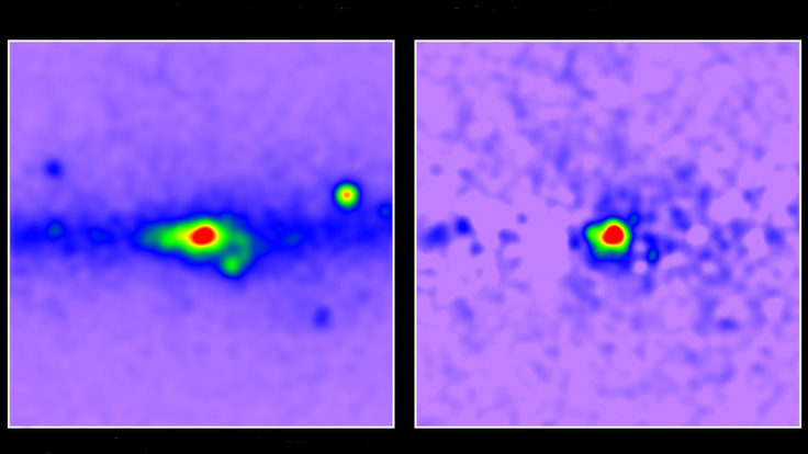 Photo of galactic center