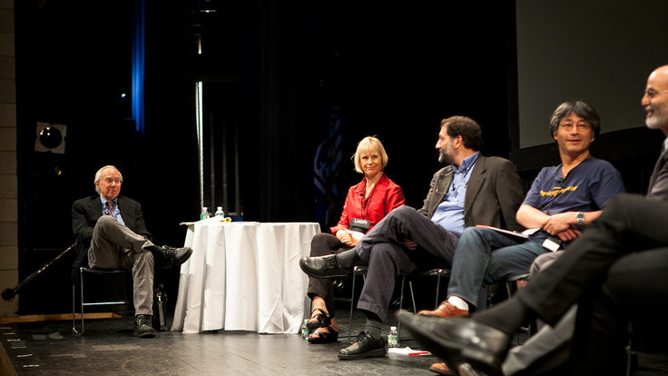 Photo of LHCP panel
