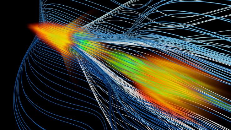 Image of positron acceleration 1