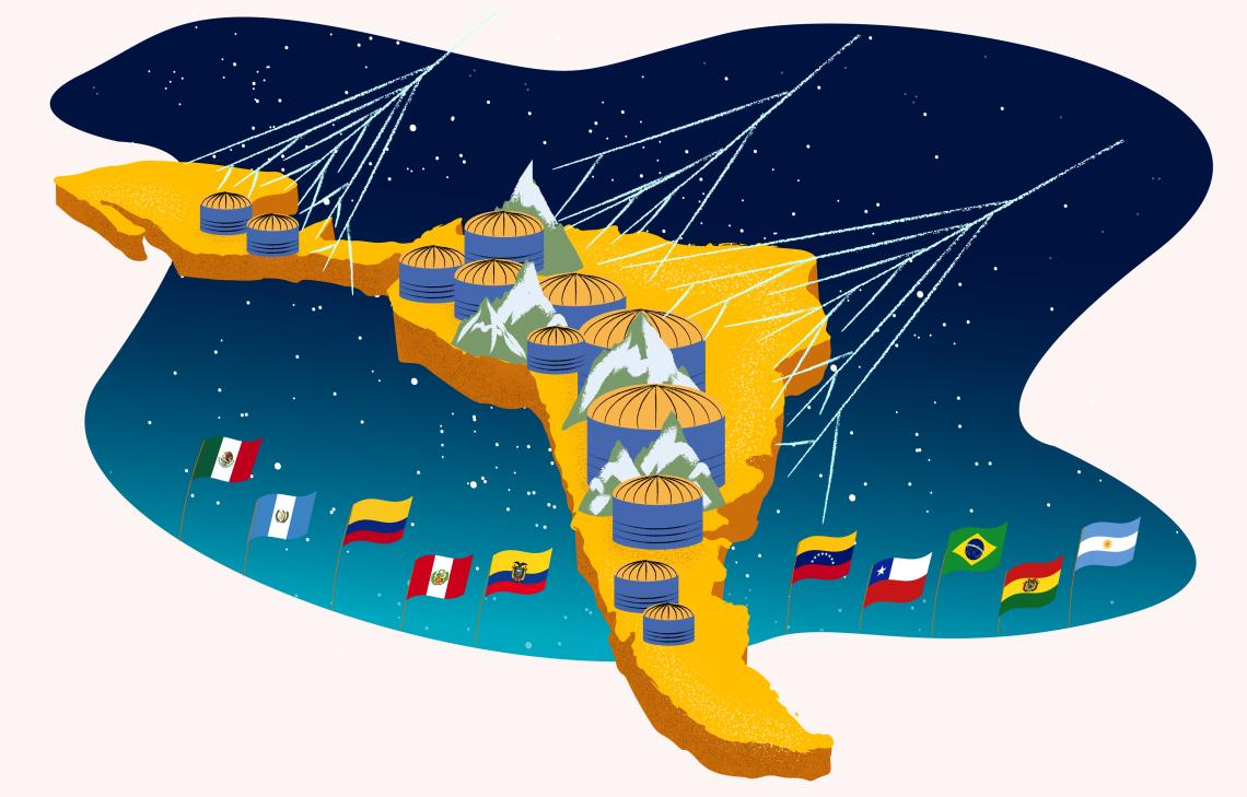 South American LAGO locations